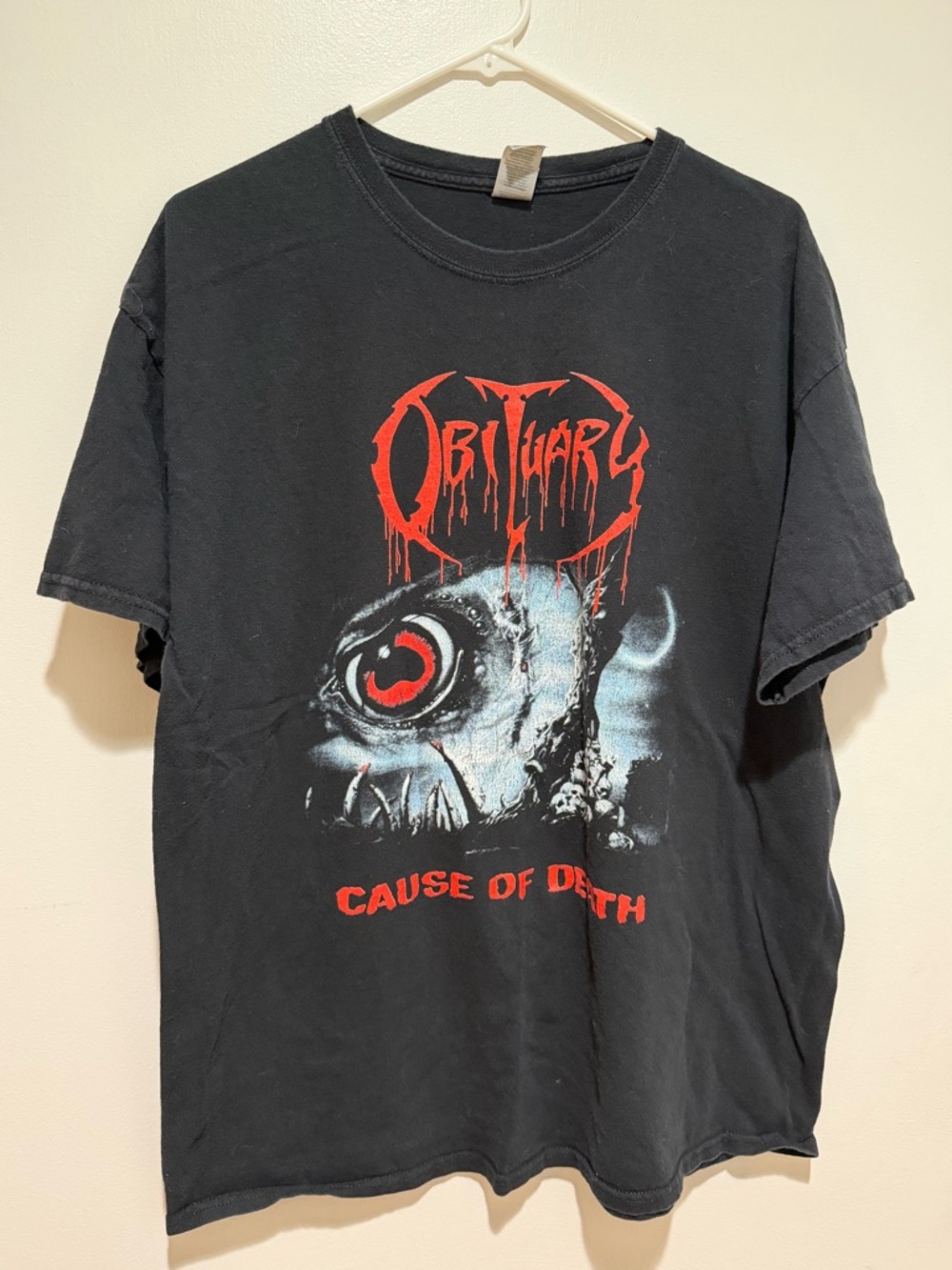 Obituary band shirt